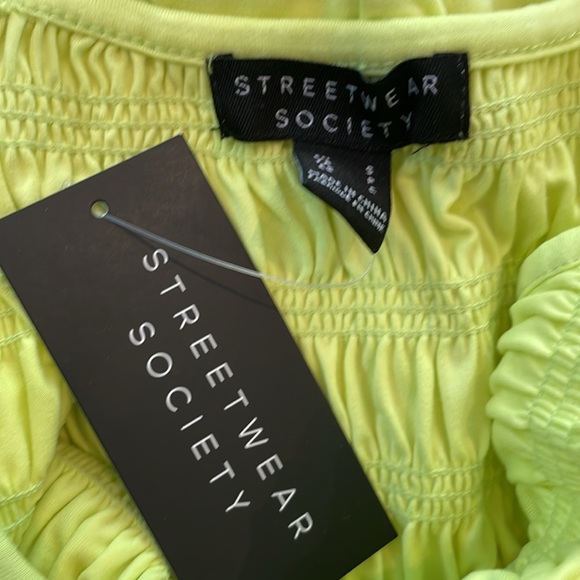 Bright yellow spaghetti strap dress NEW - Picture 5 of 6